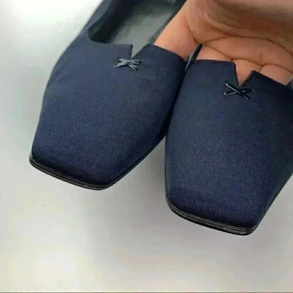 Stuart weitzman womens heels size 9.5 C navy blue 90s vintage career - Picture 8 of 12